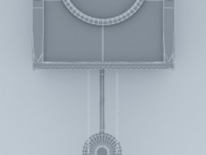 grandmas clock 3D-Modell