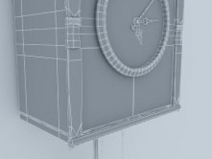 grandmas clock 3D-Modell