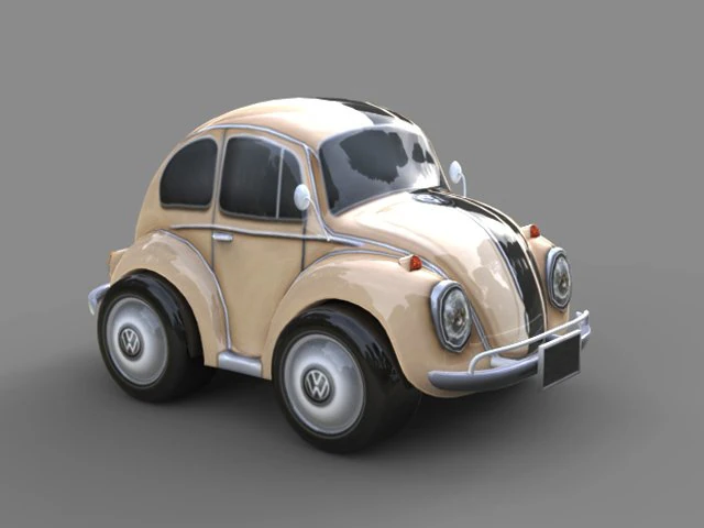 폭스 장난감 3D 모델 .c4d .max .obj .3ds .fbx .stl .blend