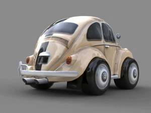 폭스 장난감 3D 모델