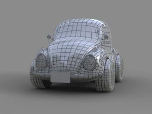 폭스 장난감 3D 모델