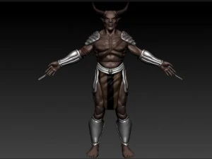 demonwarrior 3D Model