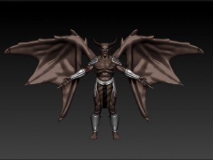 demonwarriorwing 3Dモデル
