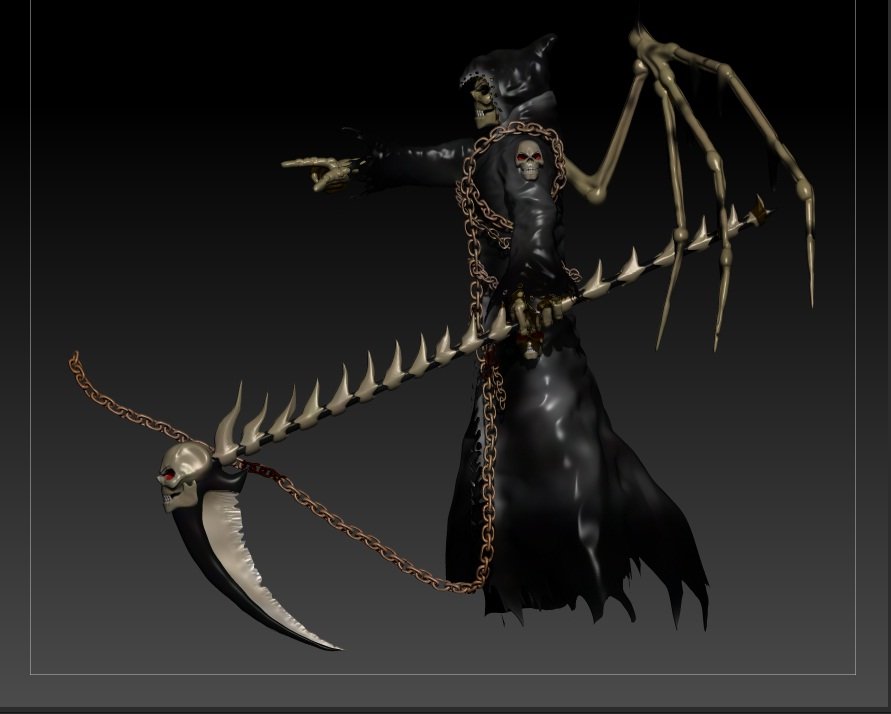 Death 3d model