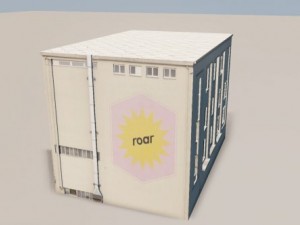 low poly old factory building 3D Model