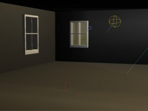 wooden house and empty interior new price for holi Model 3D