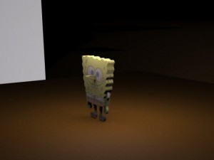spongebob squarepants 3D 모델