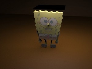 spongebob squarepants 3D 모델