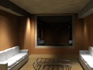 3d interior salon 3D-Modell