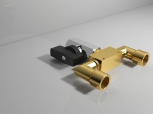 ball valve Model 3D