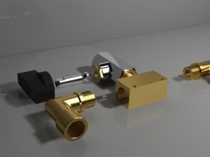 ball valve 3D मॉडल