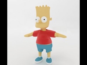 bart simpson 3D Model