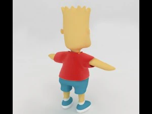bart simpson 3D Model