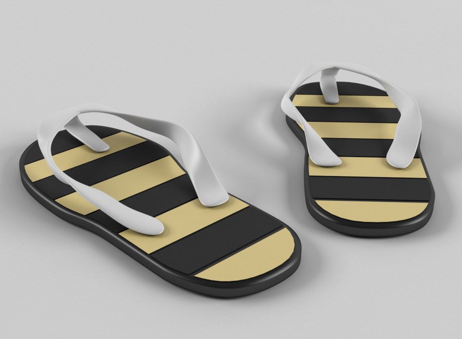 Casual Sandal - 3D Model by blackstar90