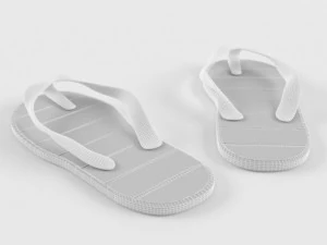thong sandals 3D Model