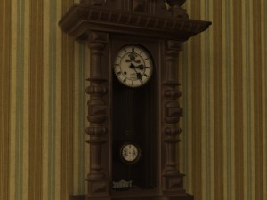 wall clock le roi a paris 3D 모델