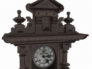 wall clock le roi a paris 3D 모델