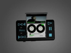lettore multimediale portatile Modello 3D