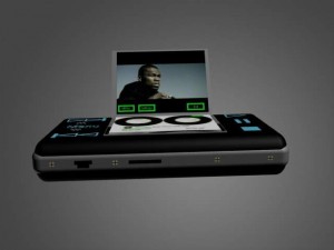 portable multimedia player 3D-Modell