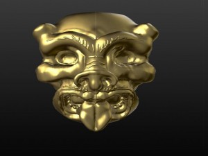monster mask 3D Модель