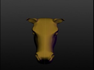 horse head 3D Model