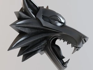 sign witcher 3D Print Model