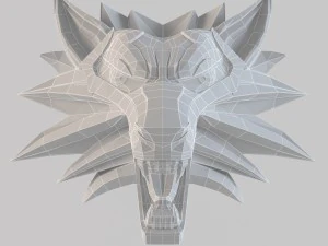 sign witcher 3D Print Model