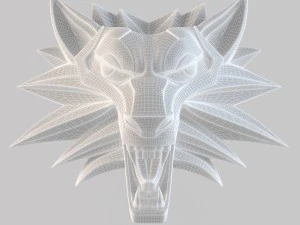 sign witcher 3D Print Model