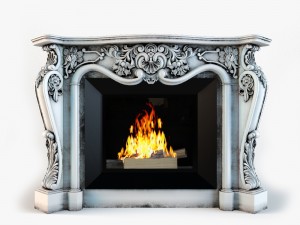 classic fireplace 3D Model