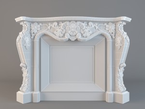 classic fireplace 3D Model