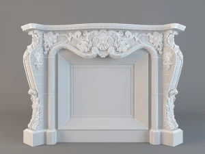 classic fireplace 3D Model