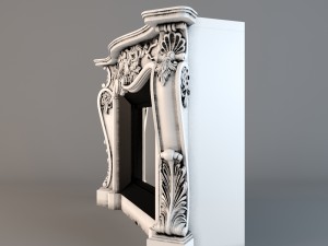 classic fireplace 3D Model