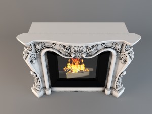 classic fireplace 3D Model