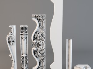 classic fireplace 3D Model