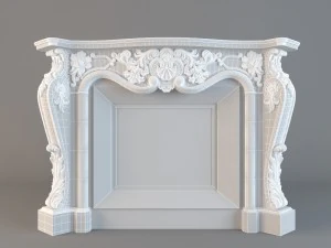 classic fireplace 3D Model