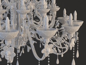 mechini chandelier Modelo 3D