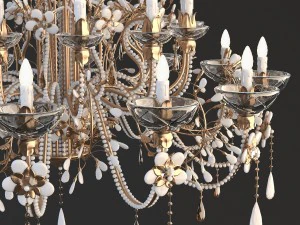 mechini chandelier 3D Model
