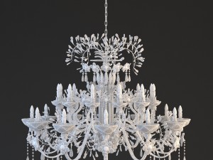 mechini chandelier Modelo 3D