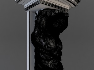 atlas sculpture Modèles 3D en vedette