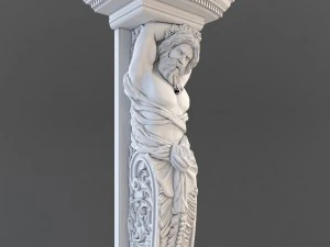 atlas sculpture 3D Print Model