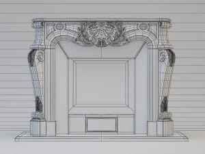 fireplace 3D Print Model