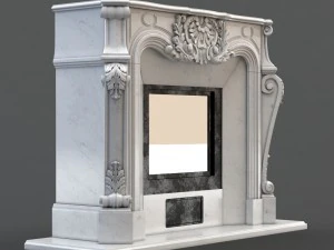 fireplace 3D Print Model