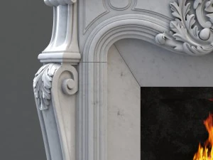 fireplace 3D Print Model