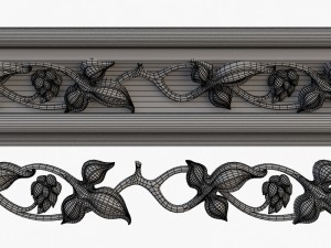 cornice cnc 3D Модель