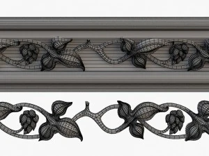 cornice cnc 3D Model