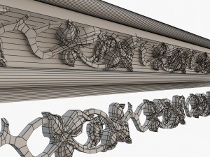 cornice cnc 3D Модель