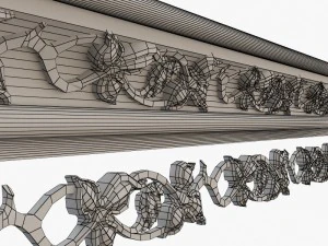 cornice cnc 3D Model