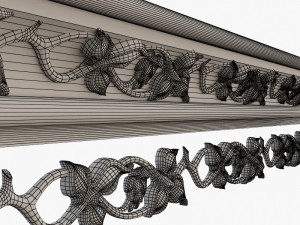 cornice cnc 3D Модель