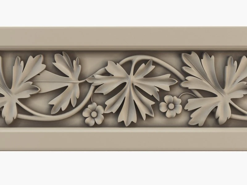 gothic moulding cnc 3D Model .c4d .max .obj .3ds .fbx .stl .blend 