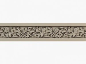 gothic moulding cnc 3D Model